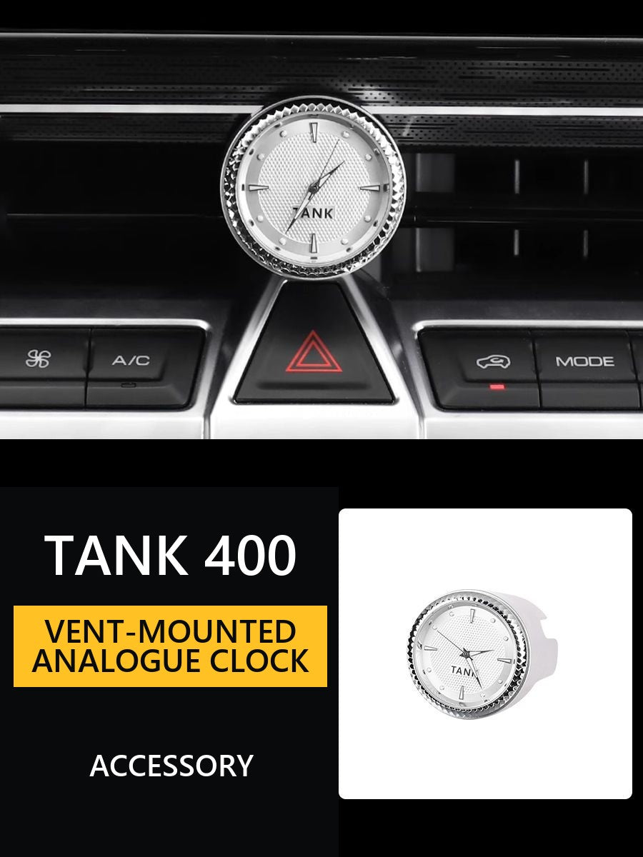 Tank 400 Hi4-T, car watch in the ventilation hole, stylish accessory for cars – Style 2