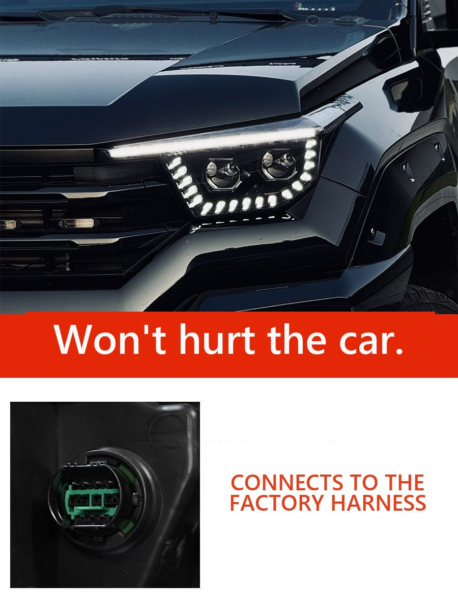 Tank 400 headlights LED headlights with dual lenses – image 2