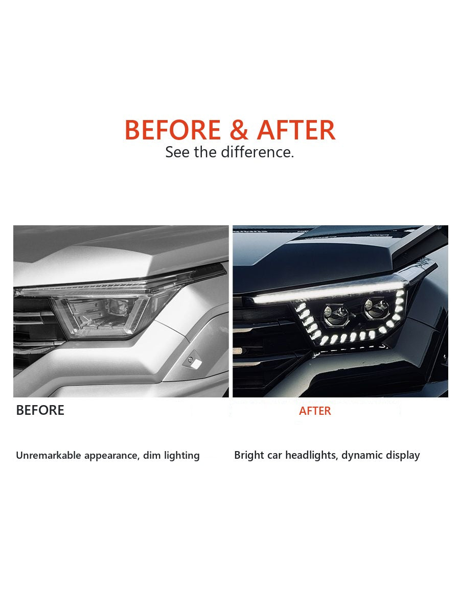 Tank 400 headlights LED headlights with dual lenses – image 3