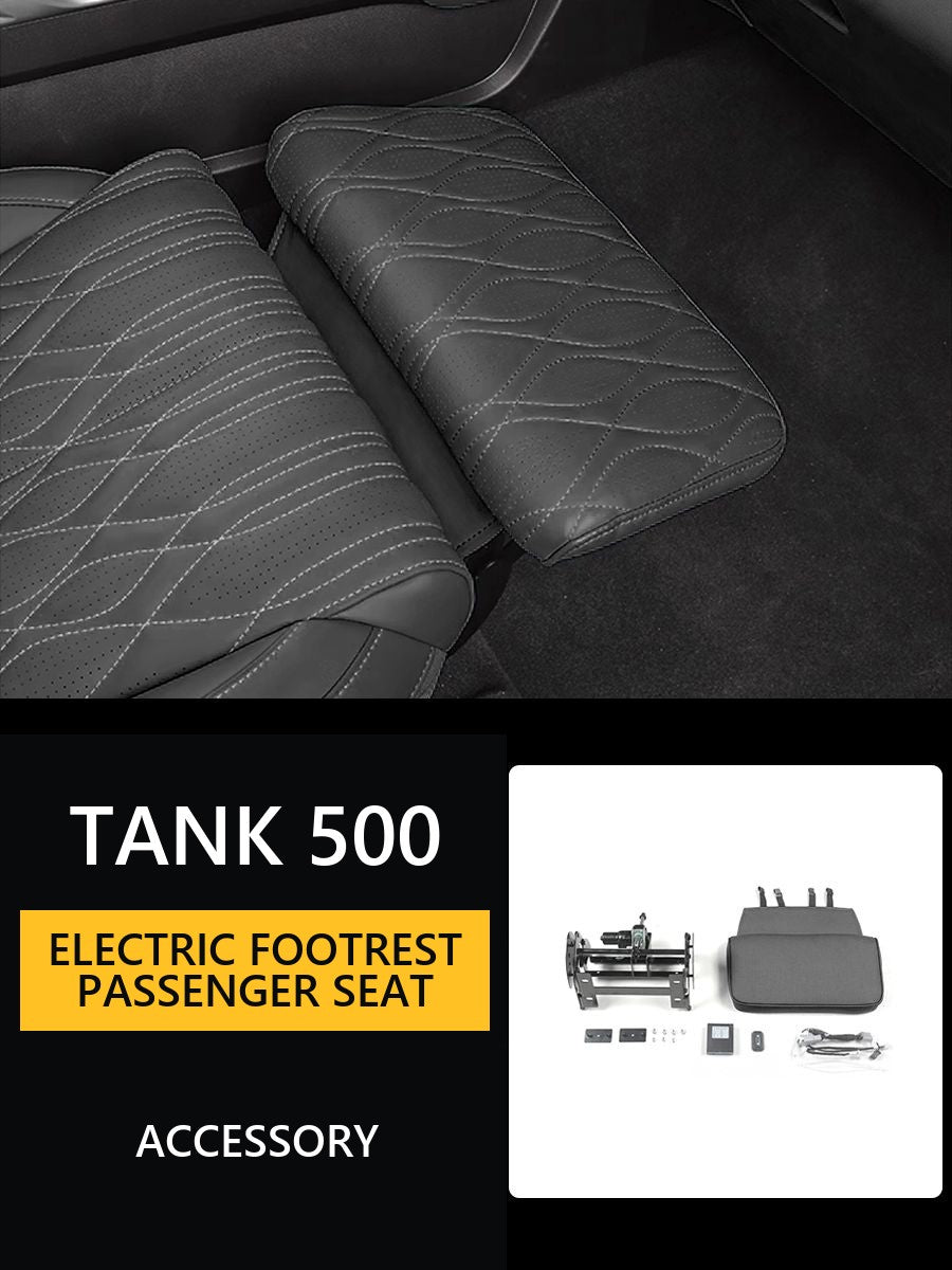 Electric footrest for the passenger seat Tank 500 Queen – Style 3
