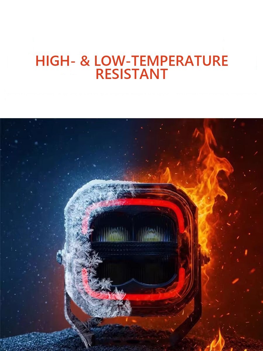 LED spotlight �C LED lamp for SUVs Tank 300/400/500/700 Installation on the roof, front bumper, A-pillar – image 7