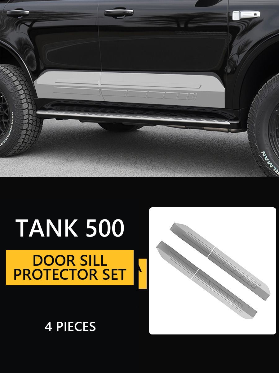 Security linings on the doorsteps of Tank 500#Colour_Silvery