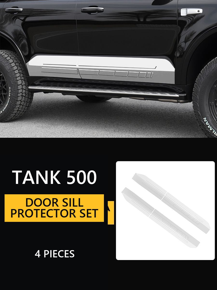 Security linings on the doorsteps of Tank 500 – image 9#Colour_White-coloured