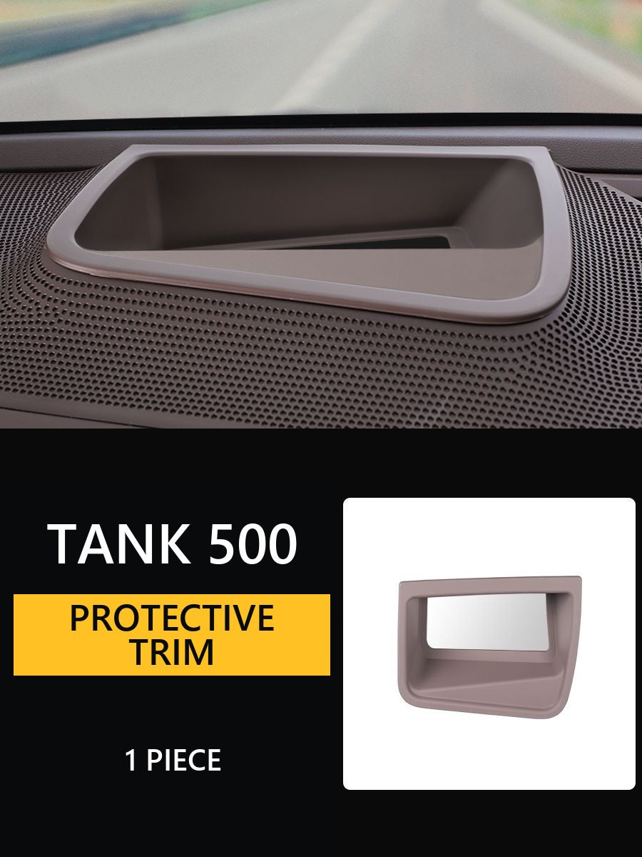 Protective cover for projection display (HUD) on Tank 500#Pack & Colour_1st – Chocolate
