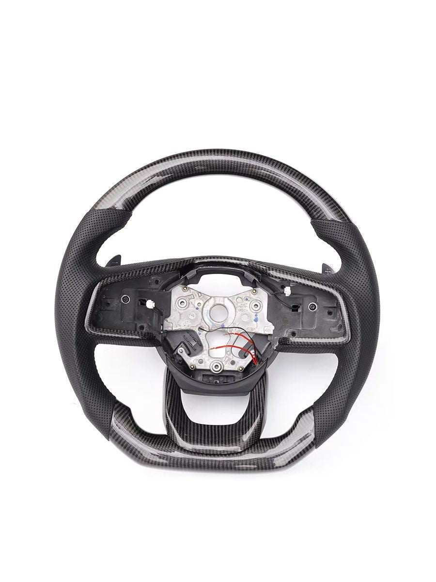 Real carbon steering wheel for Tank 700 with heated and perforated – image 8