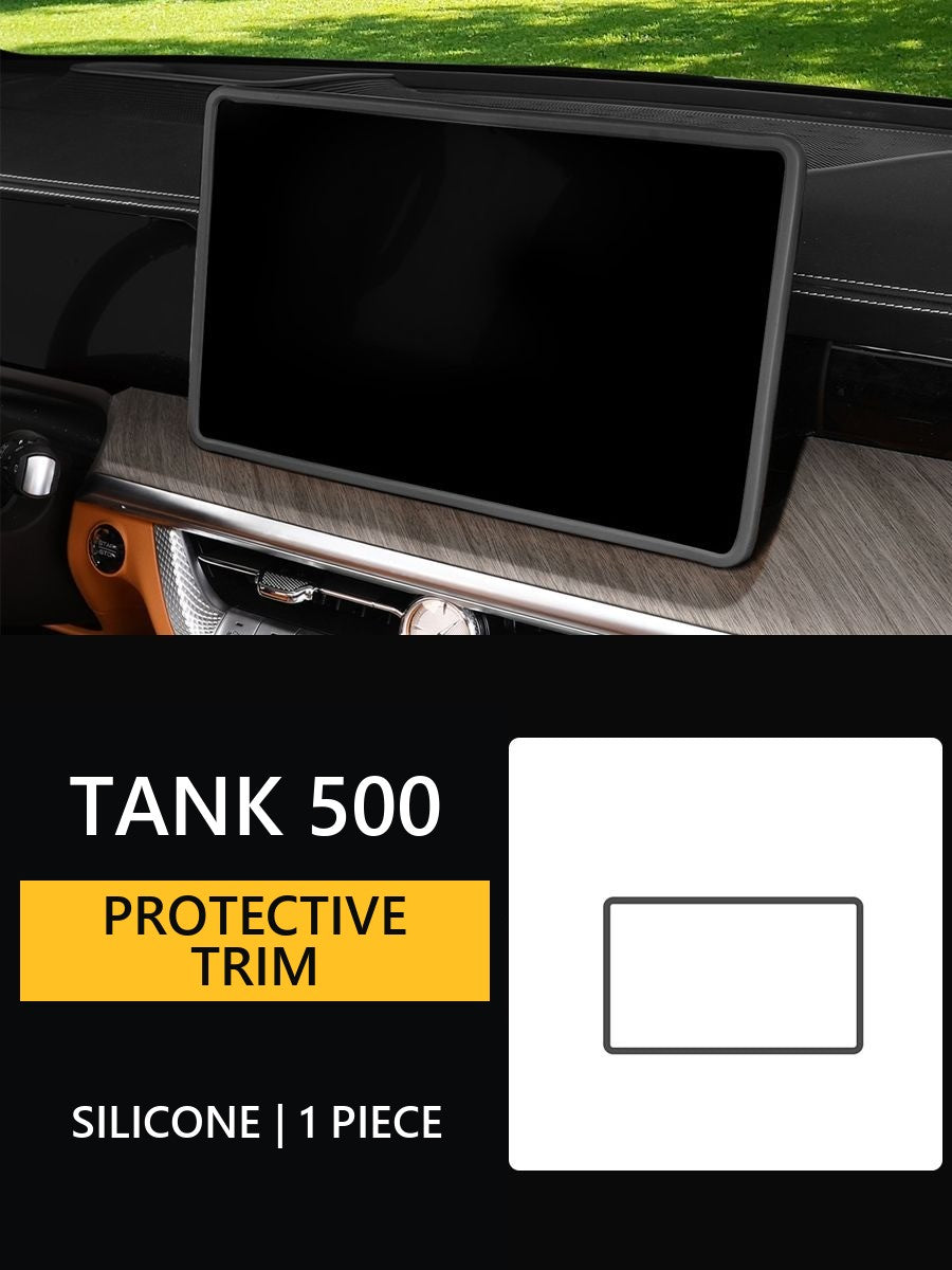 Silicone protective cover for Tank 500 media screen – image 9#Colour_Black