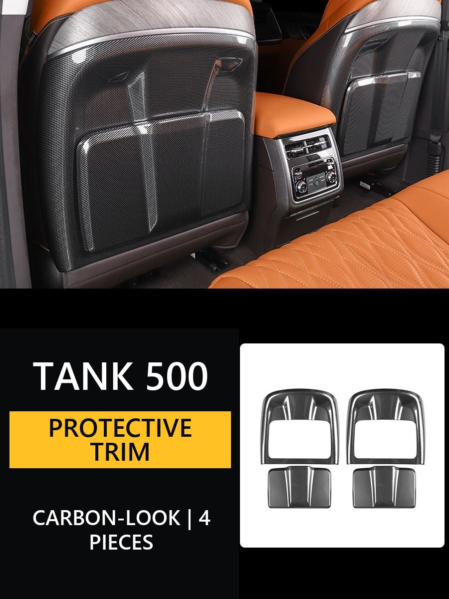 Set of protective linings made of carbon (under carbon) for Tank 500 – image 9#Colour_Black