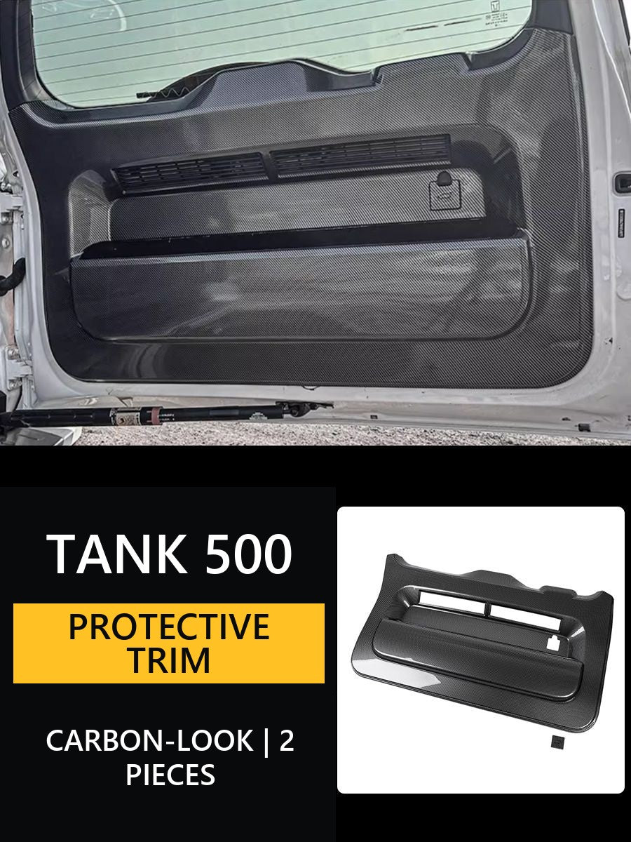 Set of protective linings made of carbon (under carbon) for Tank 500 – image 15#Colour_Matte