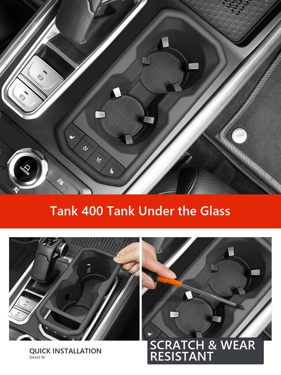 Anti-slip silicone liner for cup holders of Tank 400 centre console �C Style 2 – image 2