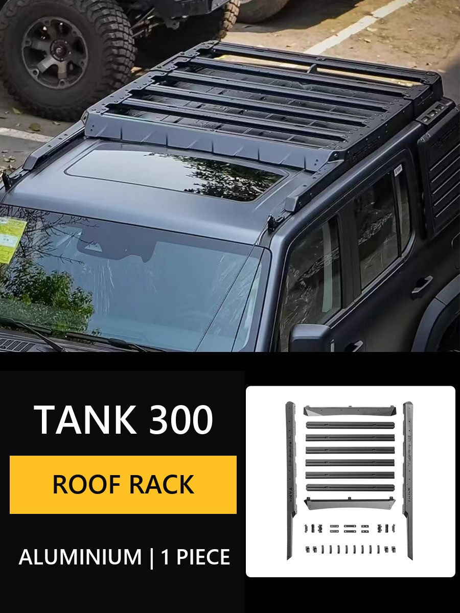 Full set of Topfire accessories for Tank 300: Roof rack, extended arches, side portals, stairs to the roof, mount for spare wheel – image 18#Colour_Matte