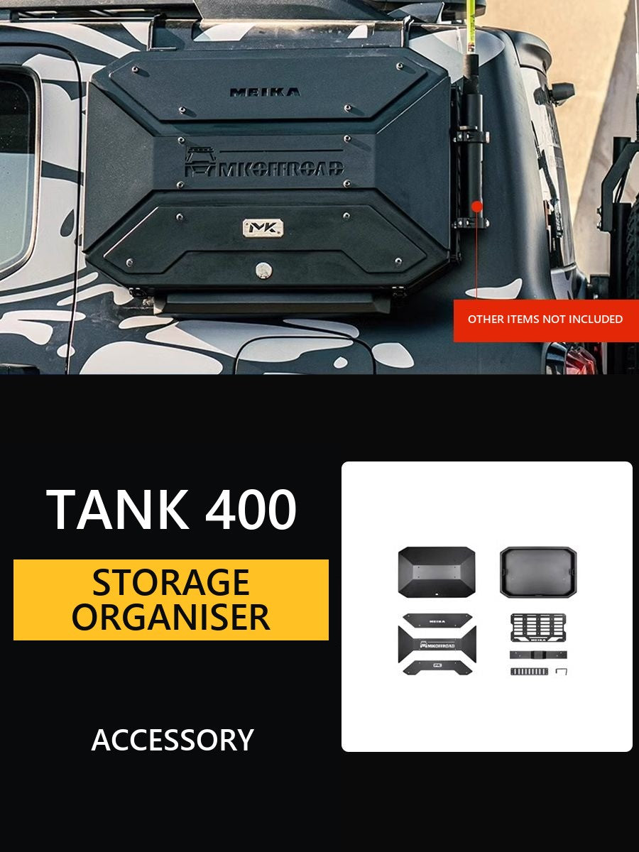 Side organiser-backpack MK on the window for Tank 400 – image 8#Colour_Black
