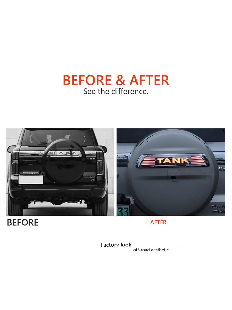 LED flashlight for spare wheel Tank 500 with stroboscope and DHO – image 4