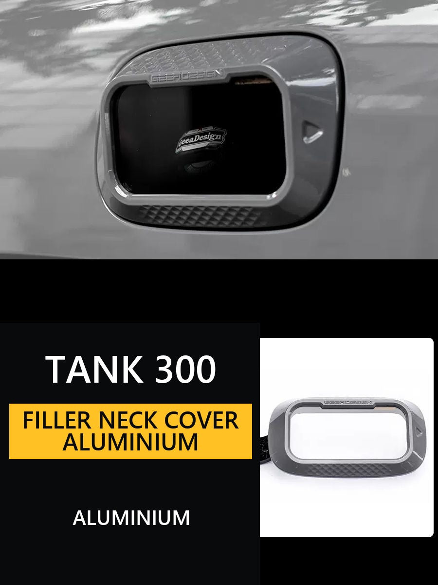 Filler neck cover for Tank 300, Aluminium#Pack Size_1st