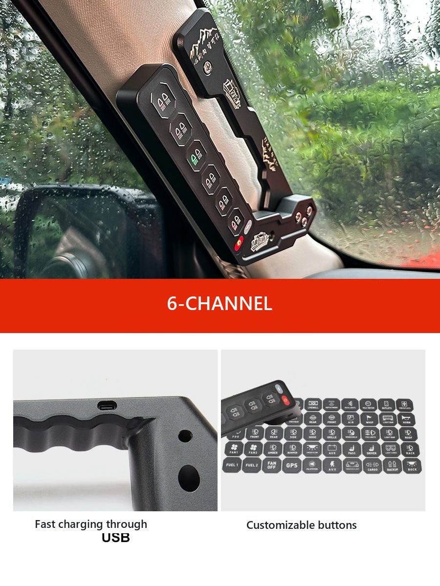 Switch 6-channel wireless for spotlights on the rack A Tank 300 – image 4