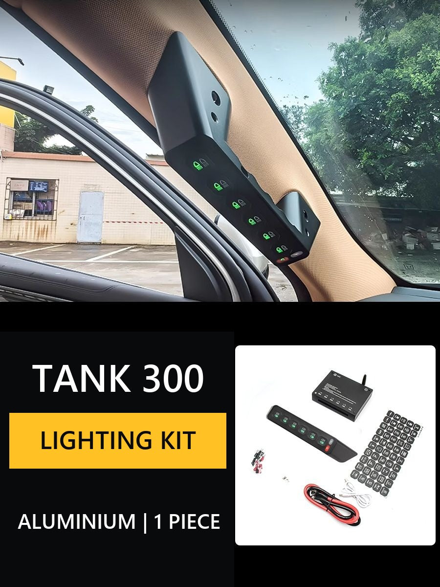 Switch 6-channel wireless for spotlights on the rack A Tank 300 – image 8#Colour_Black-grey