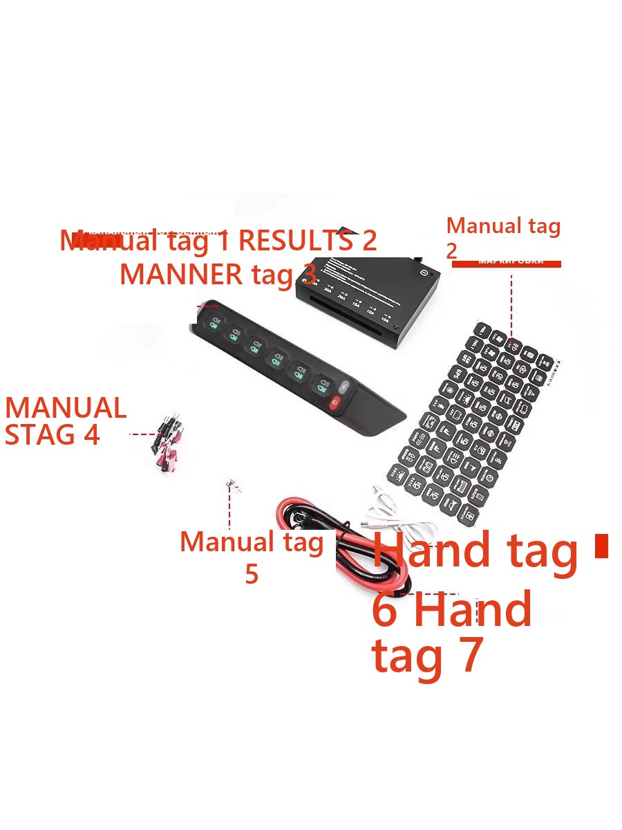 Switch 6-channel wireless for spotlights on the rack A Tank 300 – image 12