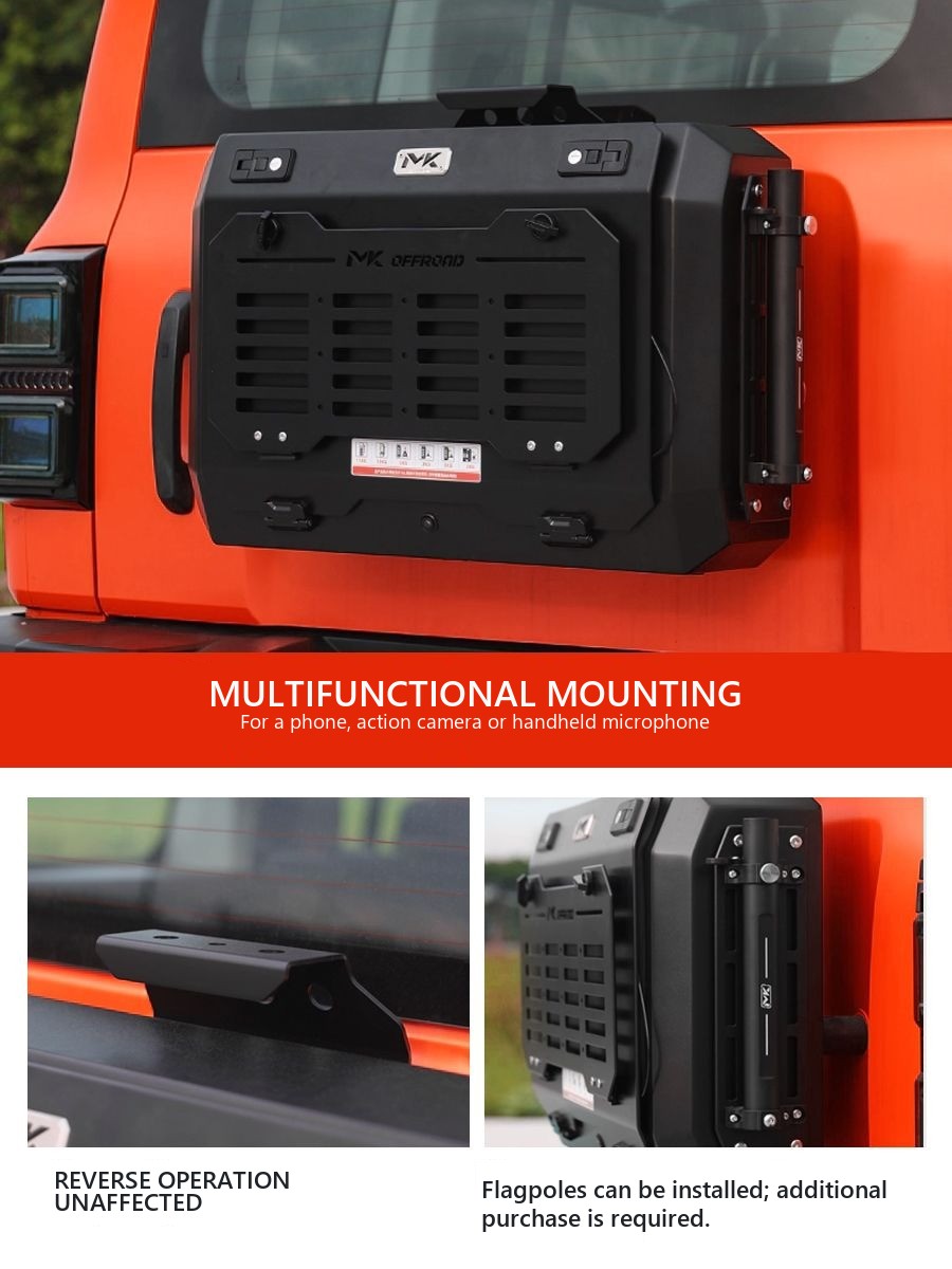 Organiser-backpack "Meika" on the door of the trunk Tank 300 – image 3