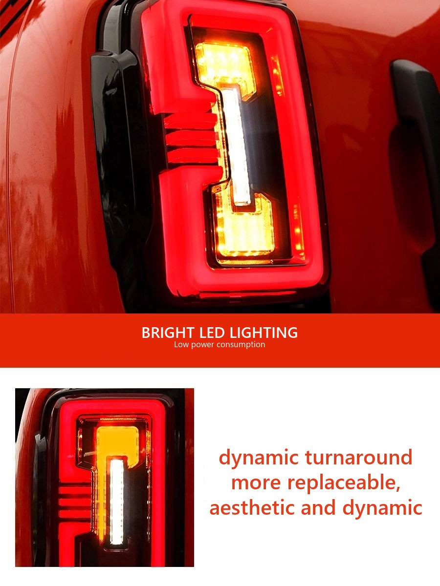 Rear lights for Tank 300, darkened, LED – image 5