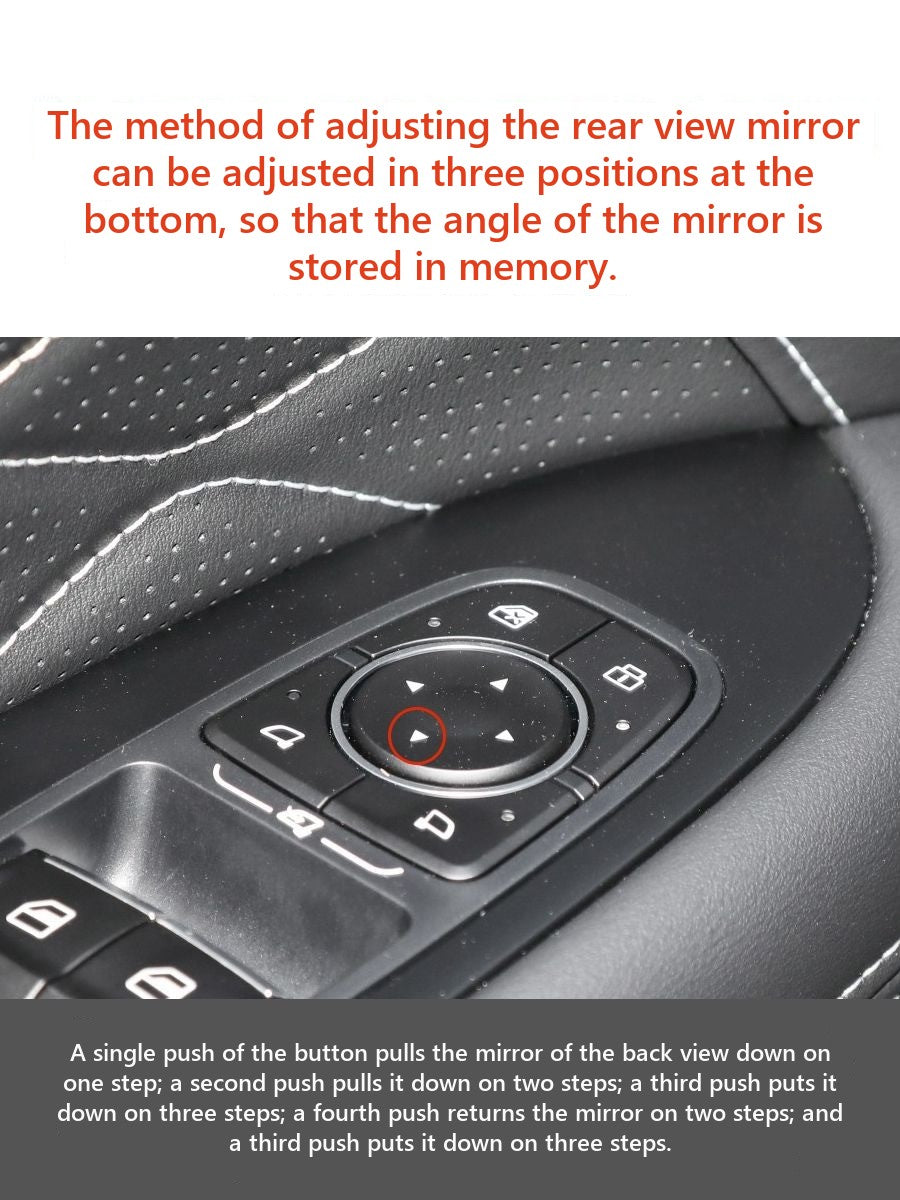 Automatic lowering of mirrors for Tank 300 when parking – image 4