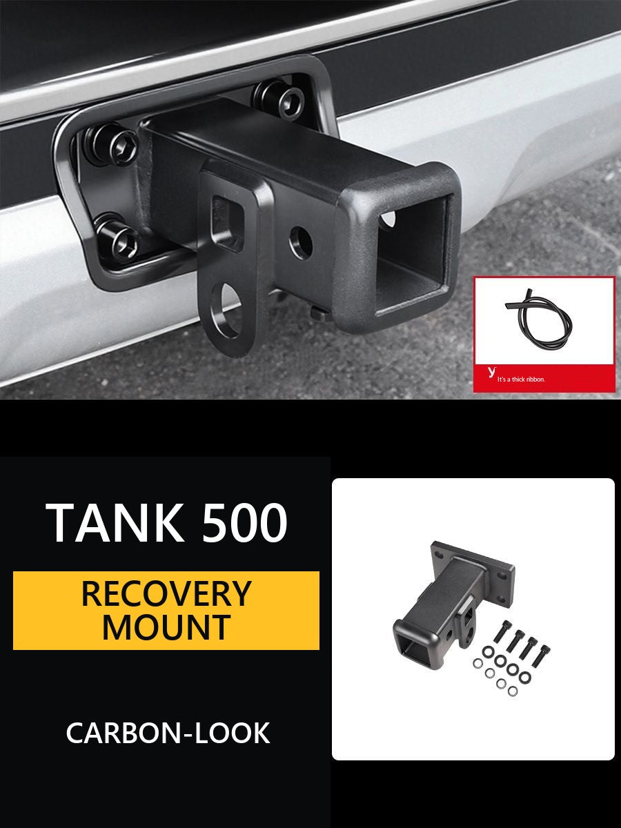Traction coupling device (tow hitch) U-shaped, Aluminium, for Tank 500 Hi4-Z – product image 18#Colour_Metallic