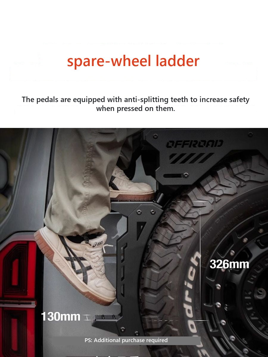 Spare wheel extender for Tank 300/400/500/700 �C meika – image 5