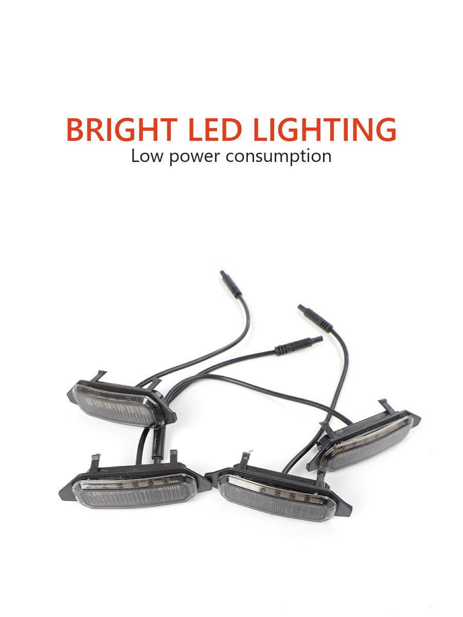 LED yellow headlights for Tank 400 Hi4-T radiator grille – image 5