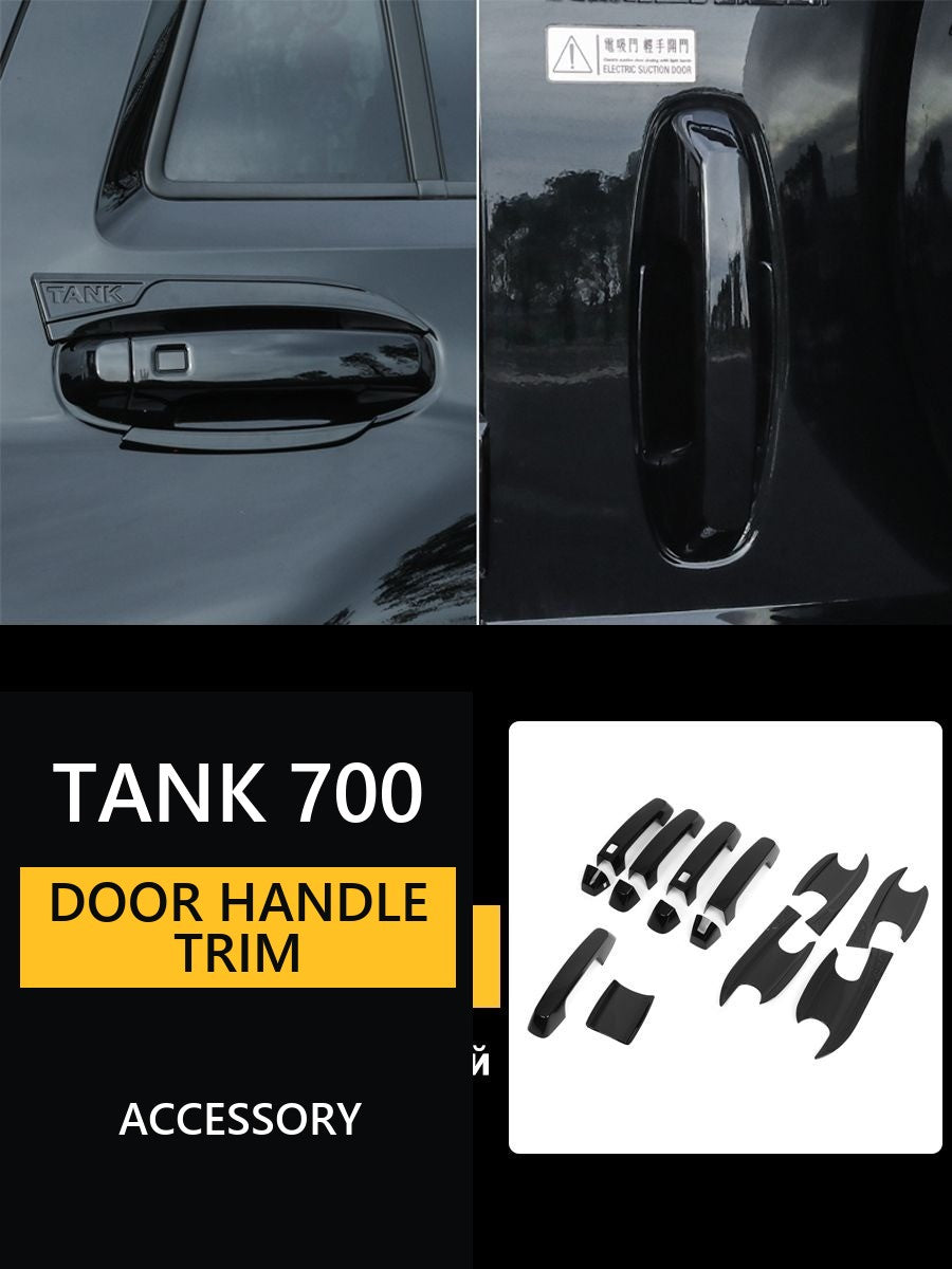 Protective linings on exterior door handles Tank 700 Hi4-T – image 6#Colour_Black