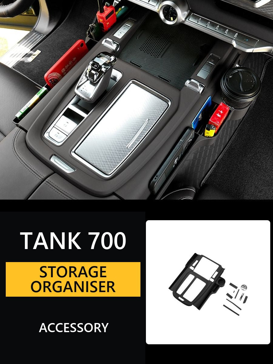 Organiser for the centre console Tank 700 – image 10#Colour_Black