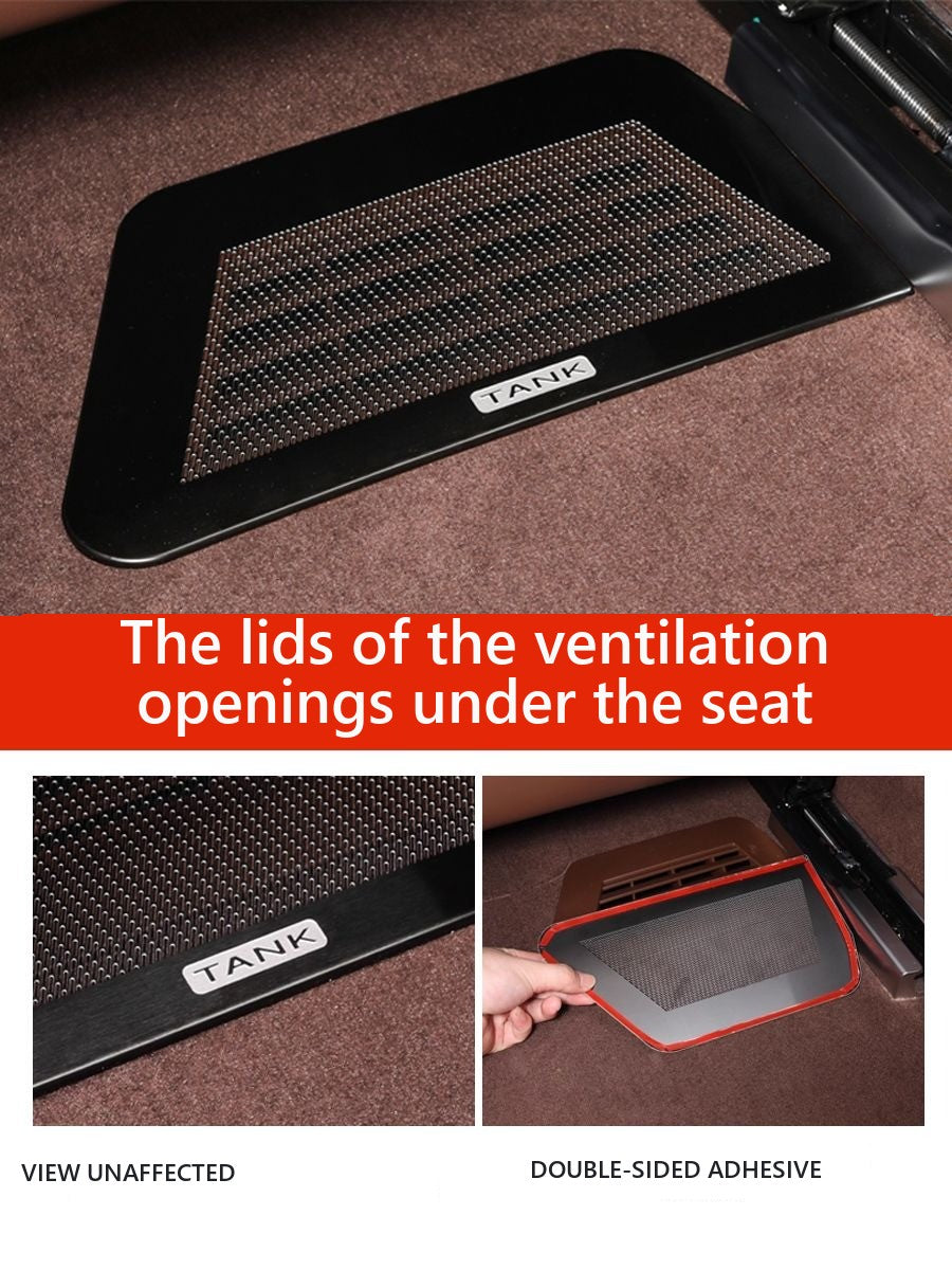 Protective ventilation grille under Tank 700 seat – image 2