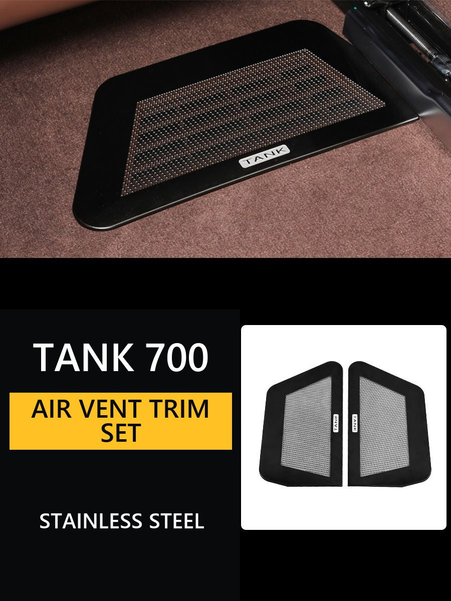 Protective ventilation grille under Tank 700 seat – image 7#Colour_Black