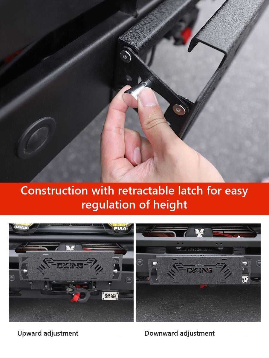 Transition plate for license plate Tank 300/400/500/700 – image 2