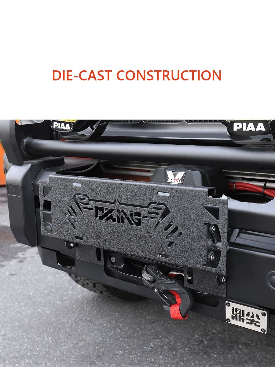 Transition plate for license plate Tank 300/400/500/700 – image 6