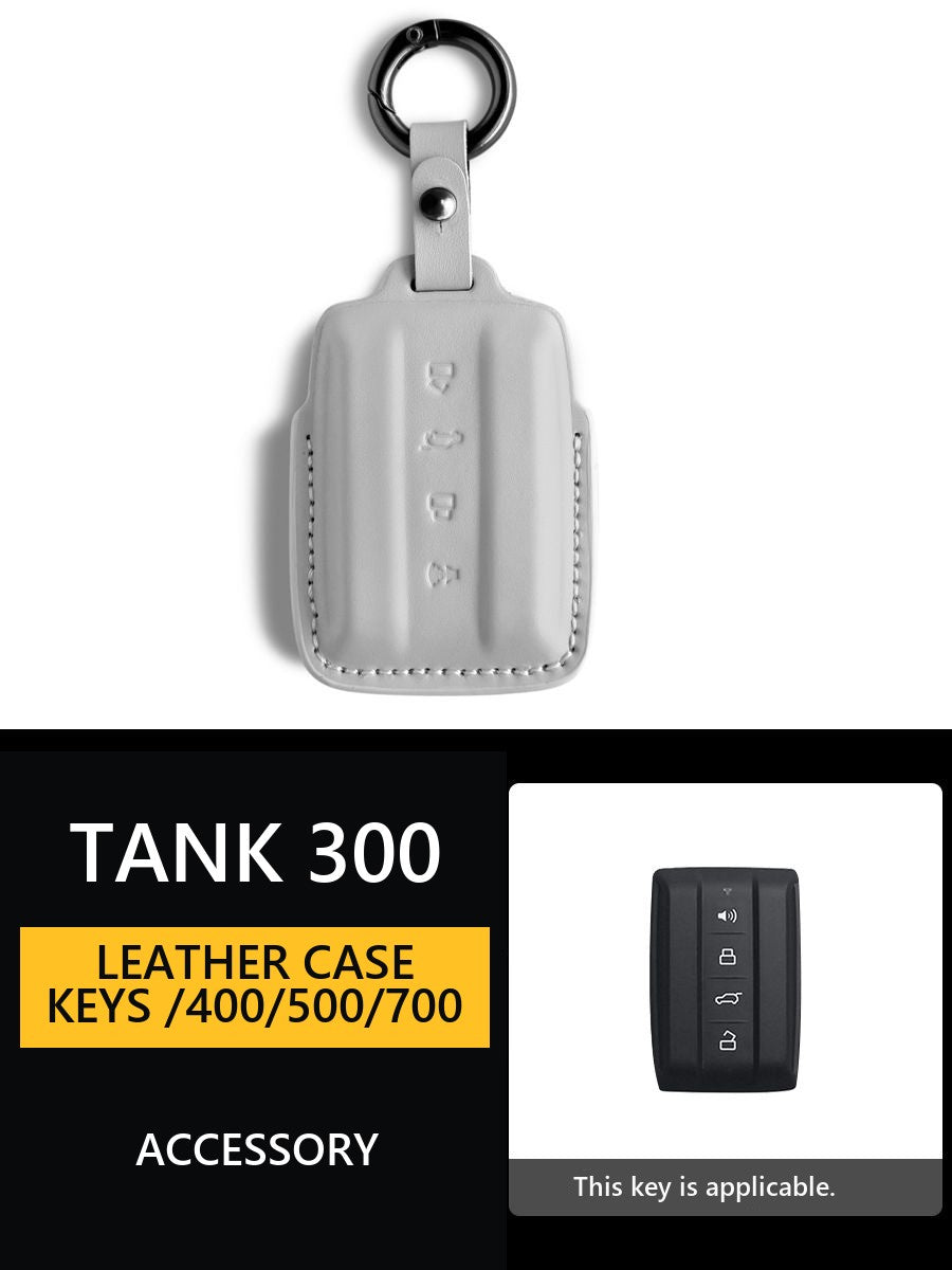 Leather case for keys Tank 300/400/500/700 – image 8#Colour_Silvery