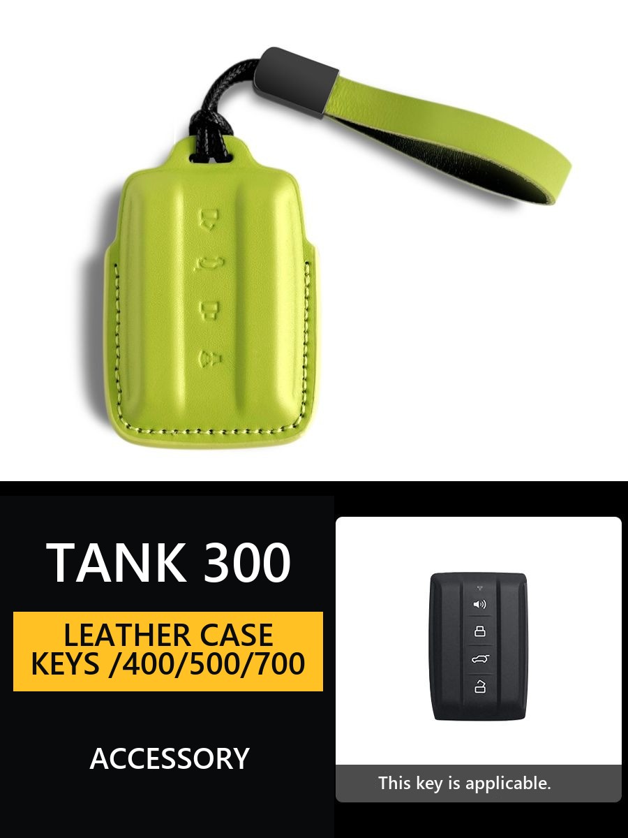 Leather case for keys Tank 300/400/500/700 – image 9#Colour_Olive
