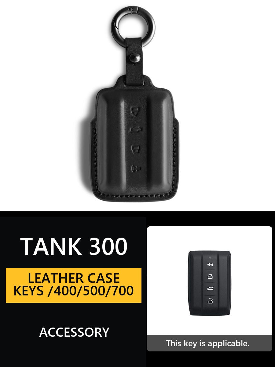 Leather case for keys Tank 300/400/500/700 – image 14#Colour_Black