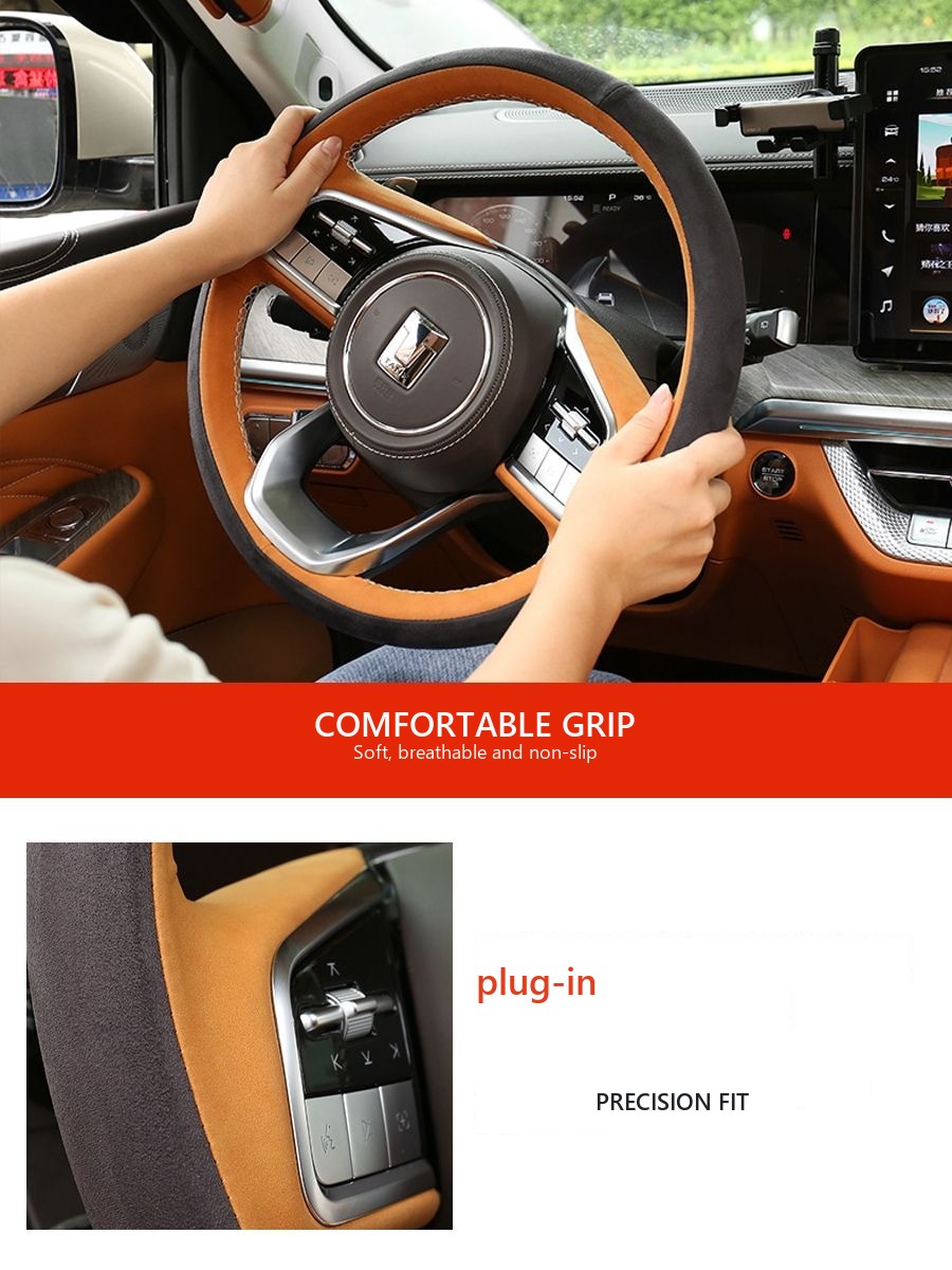 Cover on the steering wheel for Tank 500 �C Manual stitch – image 5