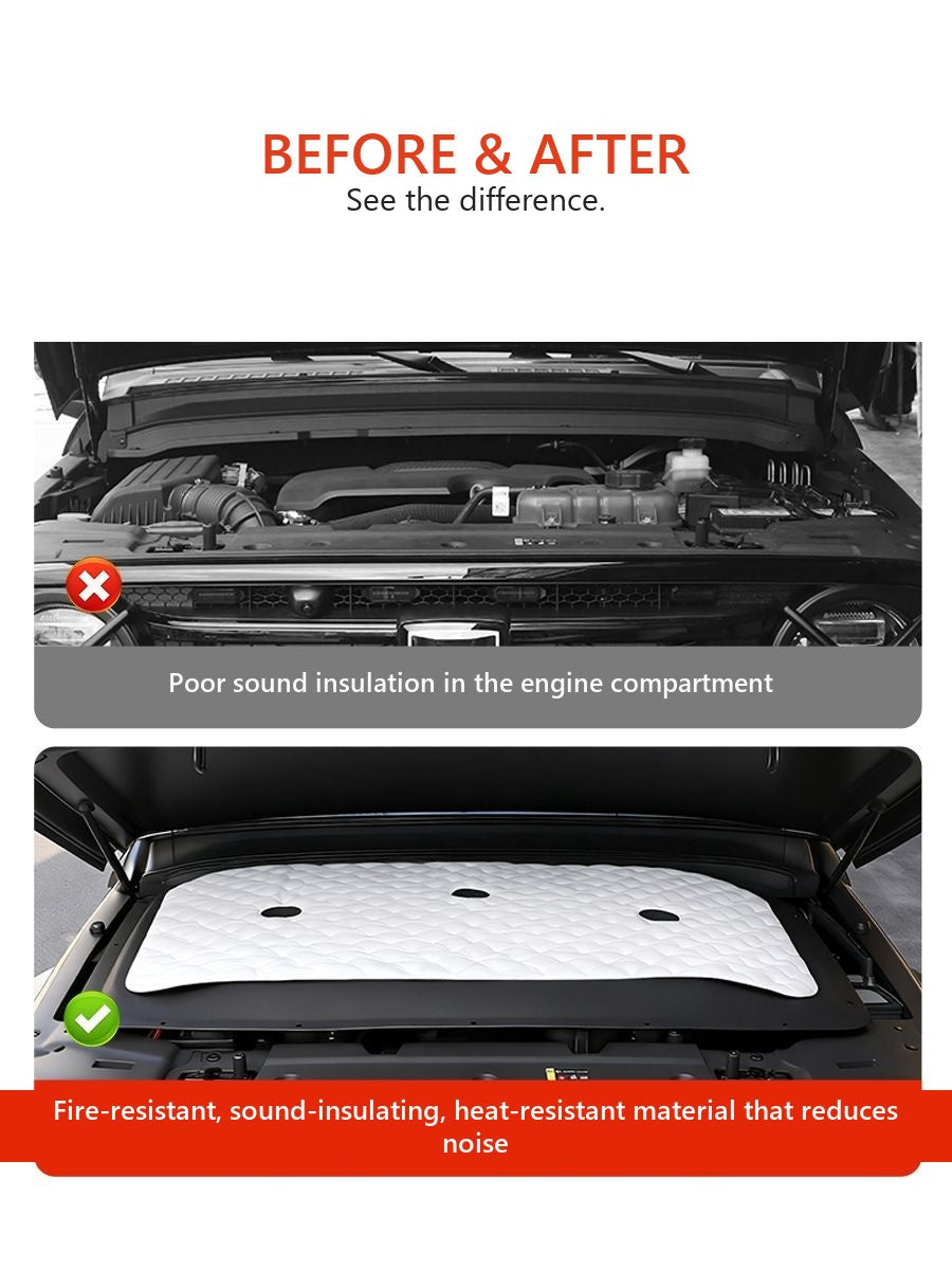 Noise insulation of the hood for Tank 300/400/500 – image 3