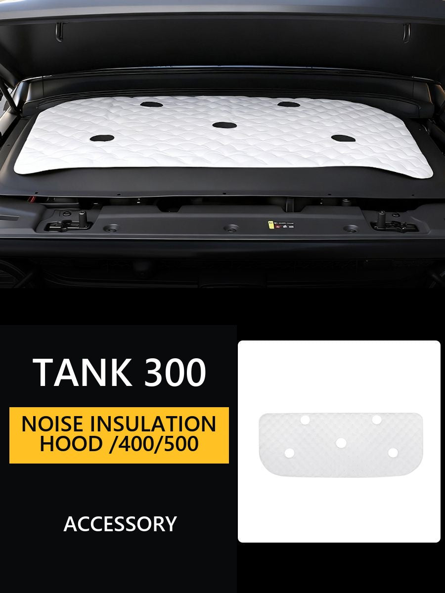 Noise insulation of the hood for Tank 300/400/500 – image 8#Colour_Silvery