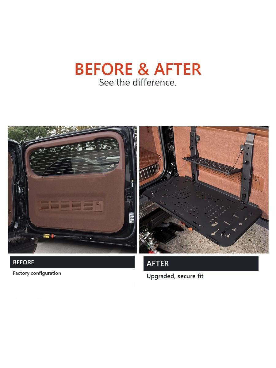 Folding table organiser for the rear door Tank 700 – image 3