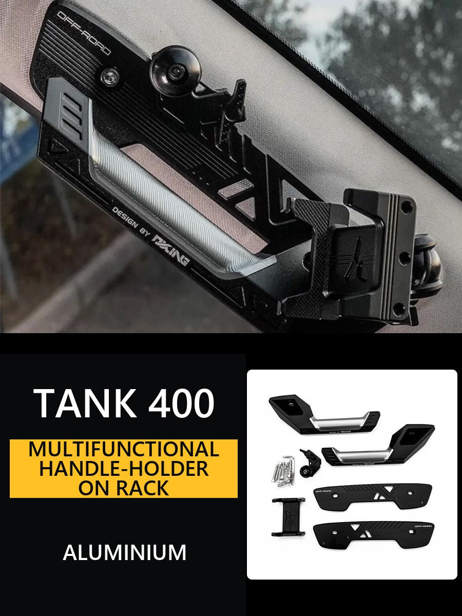 Multifunctional handle-holder on rack A for Tank 400 – image 9#Colour_Metallic