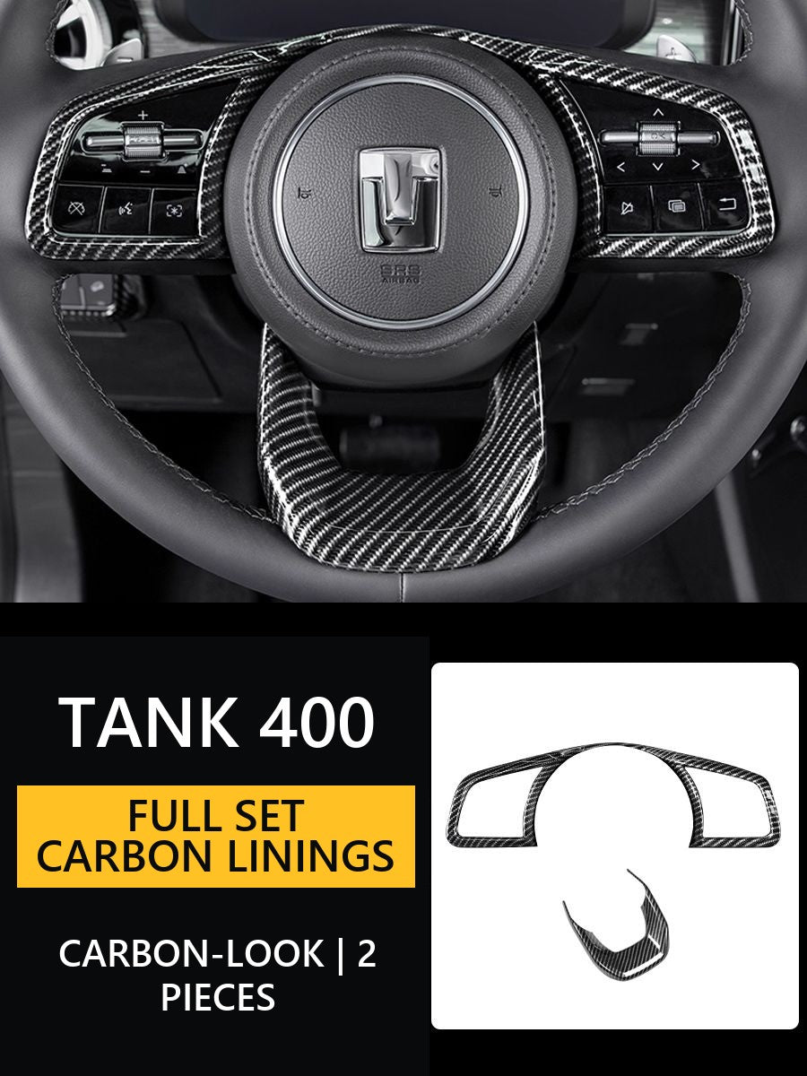 Full set of carbon linings for the cabin Tank 400 – image 9#Colour_Colourful