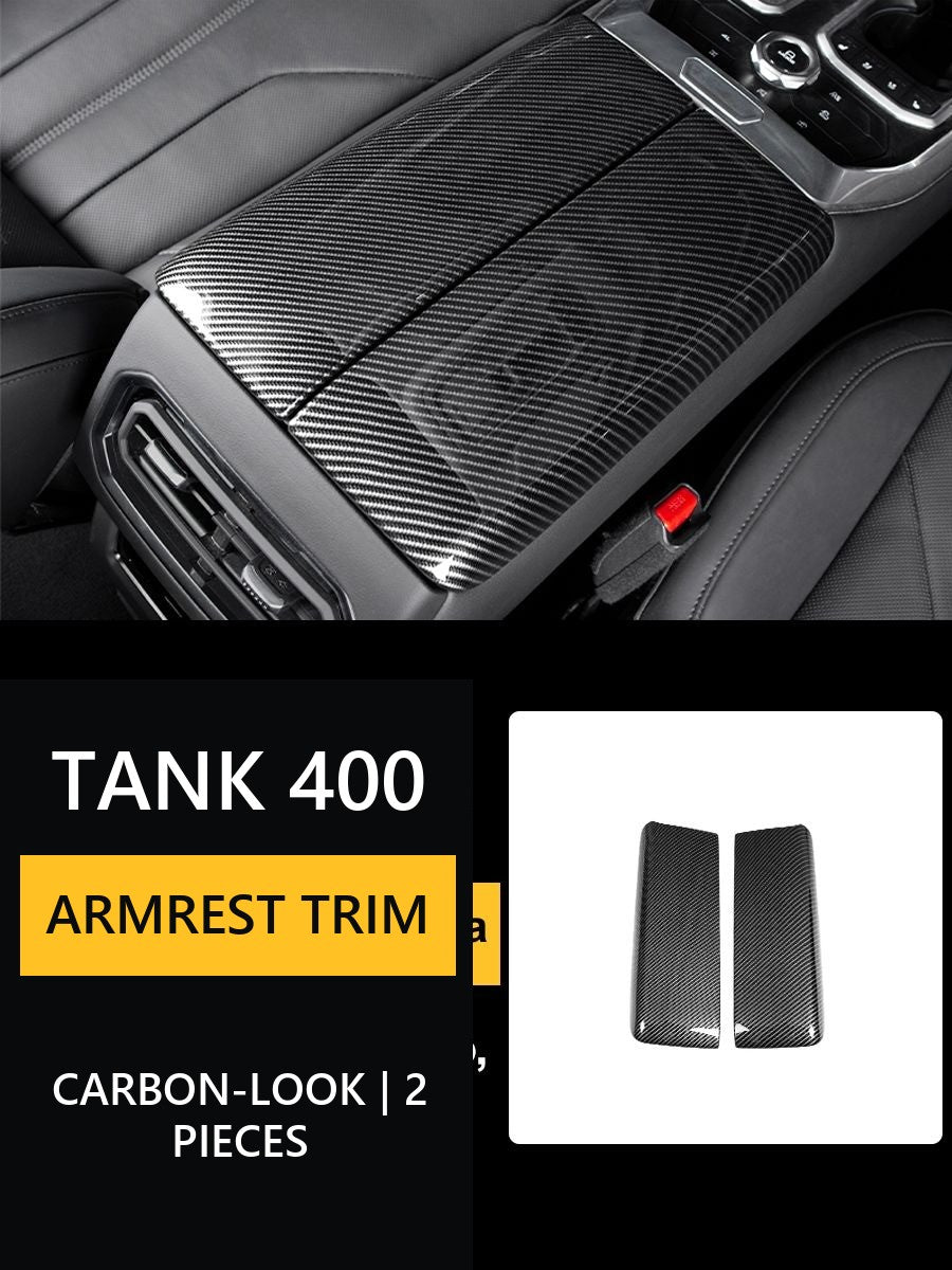 Full set of carbon linings for the cabin Tank 400 – image 11#Colour_Creamy
