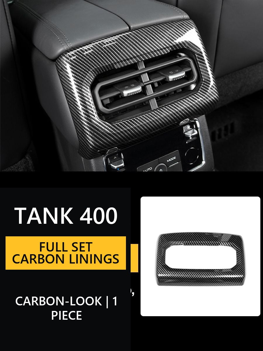 Full set of carbon linings for the cabin Tank 400 – image 12#Colour_Chocolate