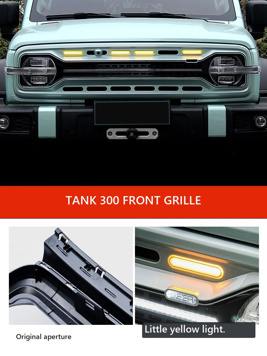 Set of LED lights for radiator grille Tank 300 – image 2