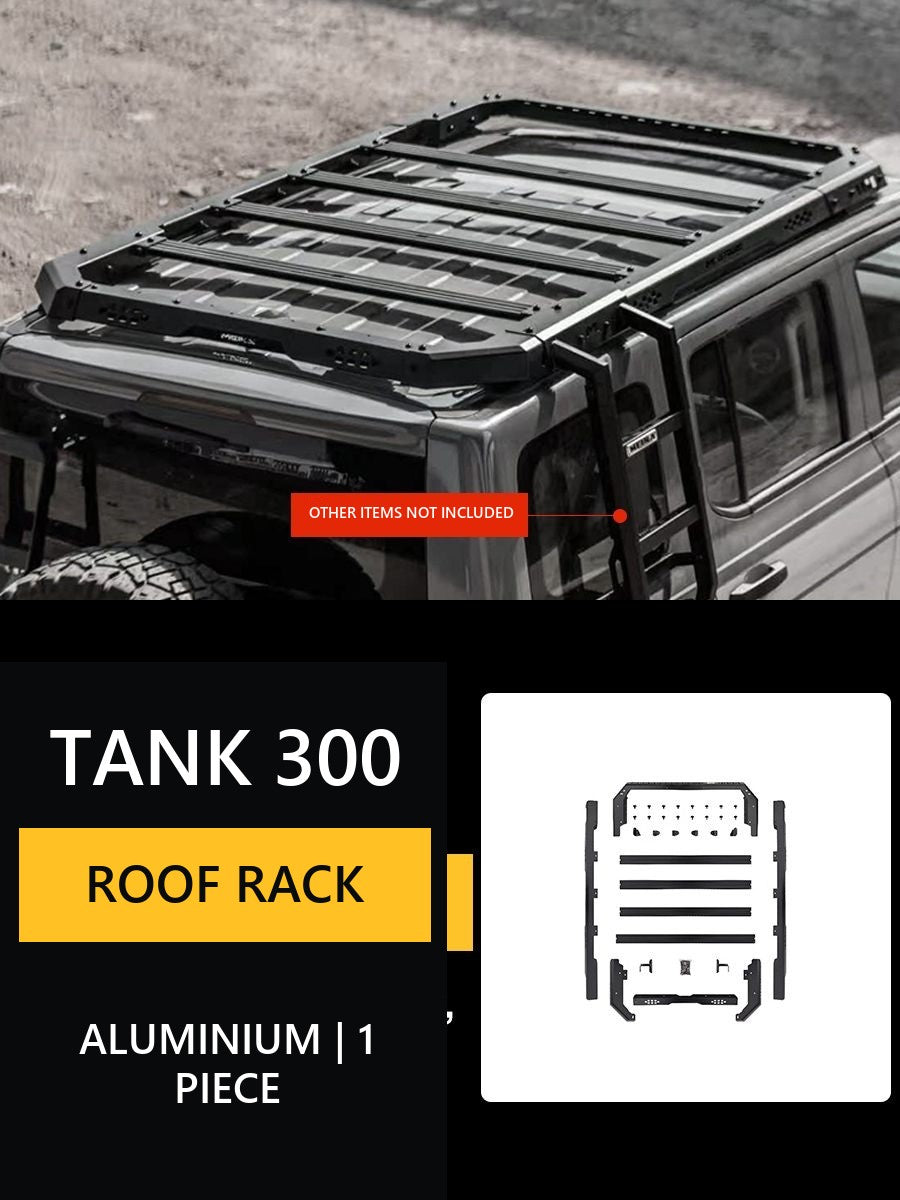 Mechanic-Style Roof Rack for Tank 300#Colour_Matte