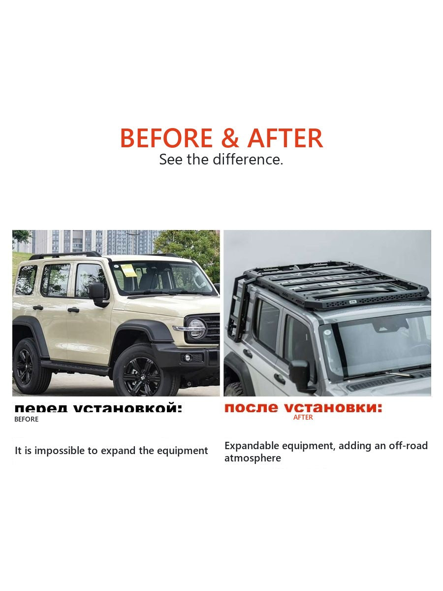 Mechanic-Style Roof Rack for Tank 300 – image 3