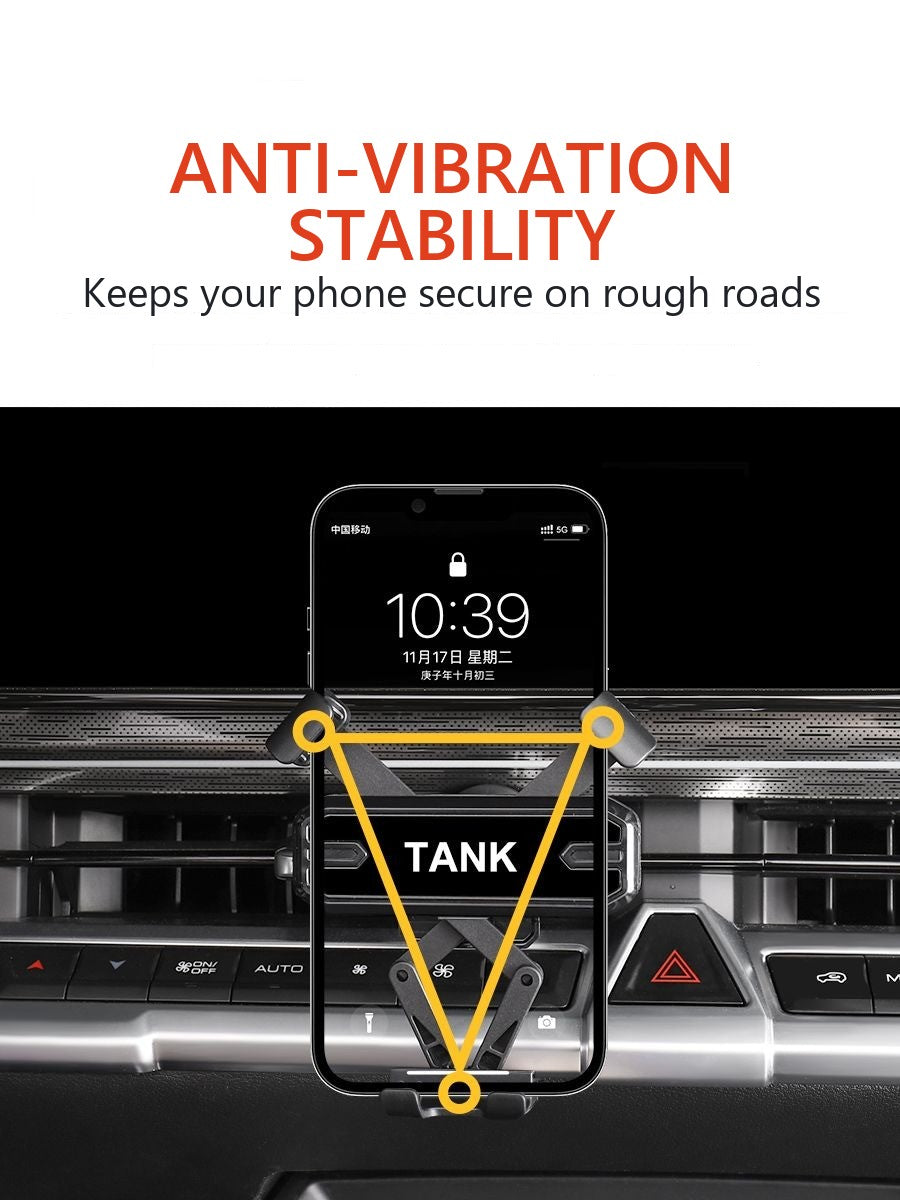 Magnetic holder for phone on air conditioner deflector Tank 400 – image 5