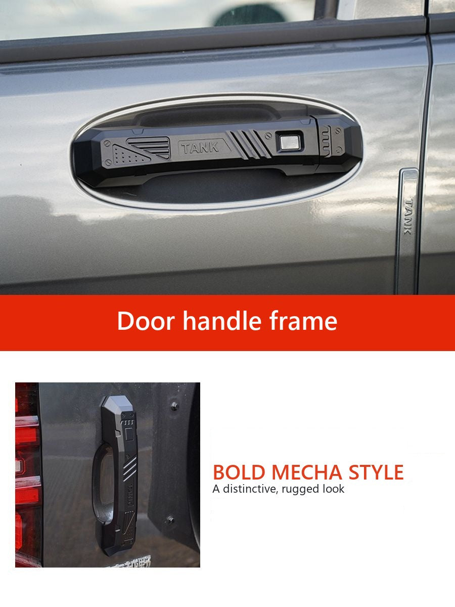 Mechanic-Style Aluminium Door Handle Cover Set for Tank 400 – image 18