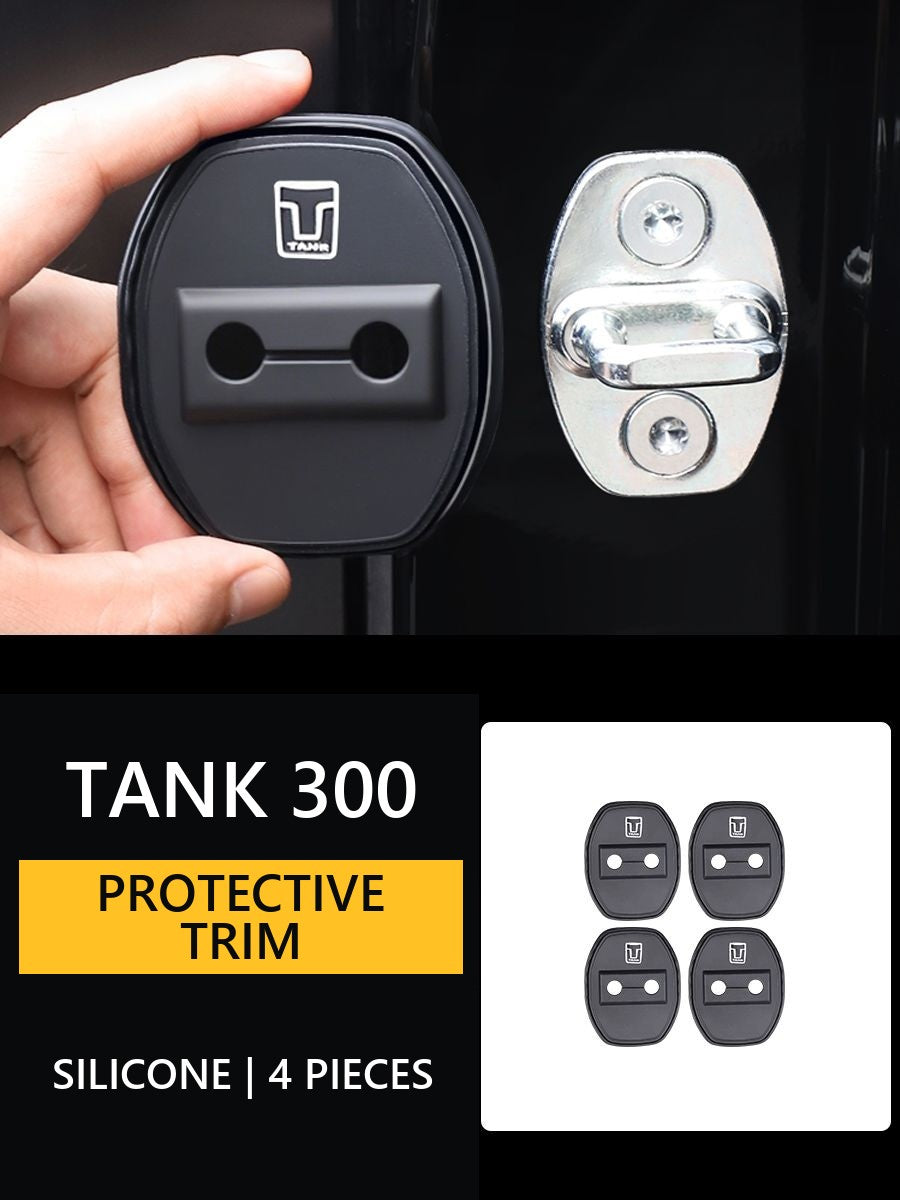 Protective door lock caps for Tank 300/400/500
