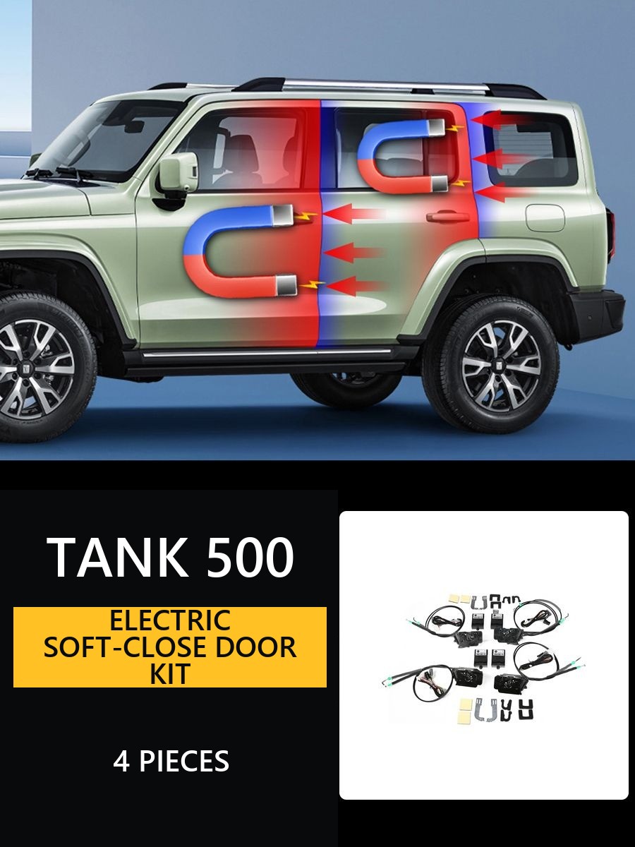 Set of electric drives of the door closer for Tank 500 – image 7#Colour_Matte